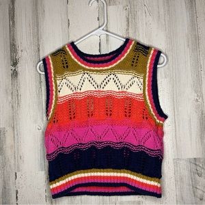 Entro Crochet Sweater Vest Tank